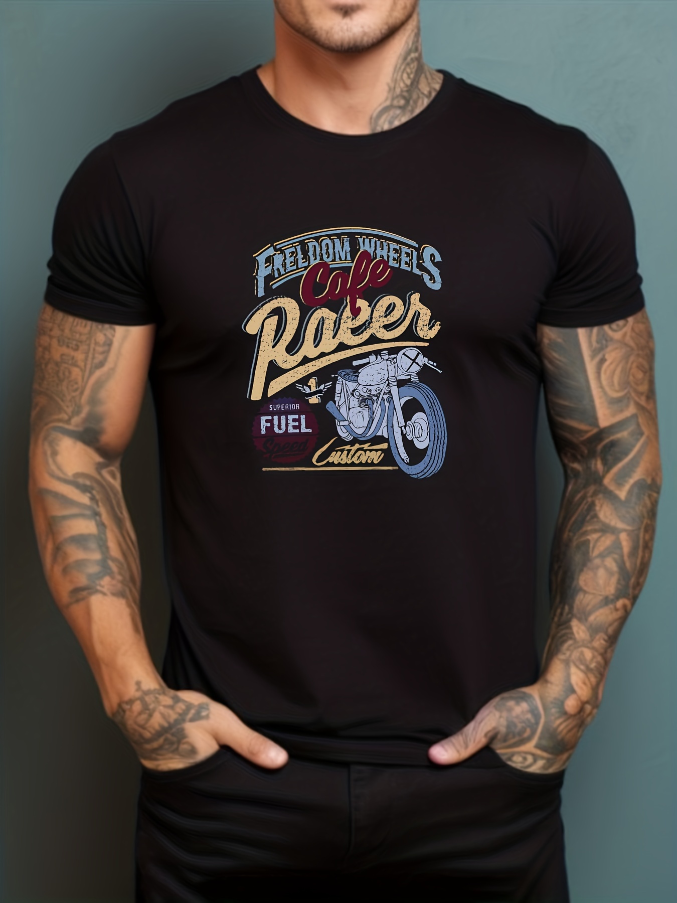 Camisetas com Estampas de Carros de Corrida Antigos - Coffee Motors