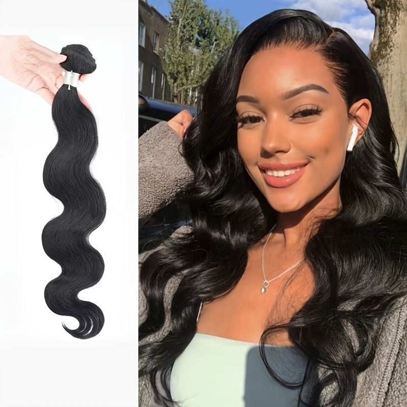 Undyed Perm Real Hair Bundle Wigs Weave Natural Black Body Wavy Style Pre Pulled Seaweave W Baby Hair Bleach Knot For Women - Beauty & Personal Care - Temu Undyed Perm Real Hair Bundle Wigs Weave Natural Black Body Wavy Style Pre Pulled Seaweave W Baby Hair Bleach Knot For Women - Beauty & Personal Care - Temu