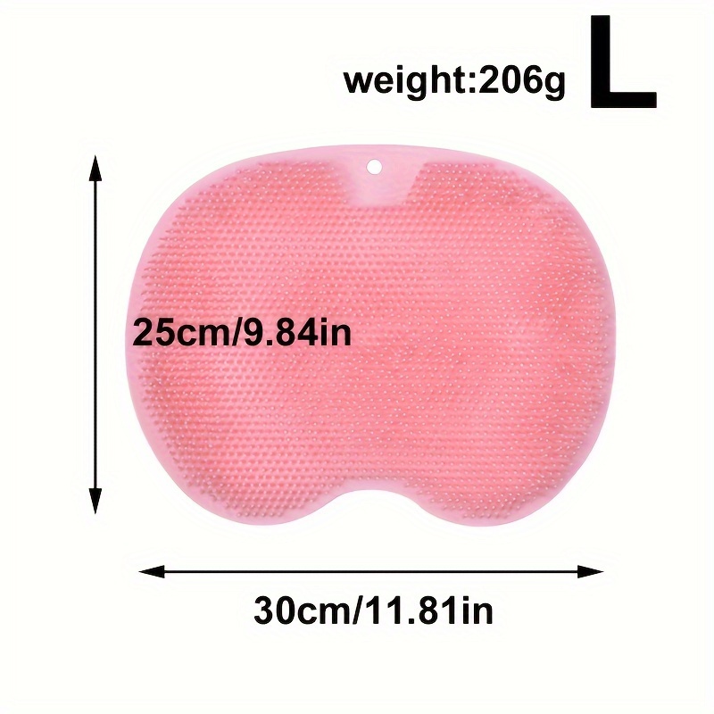 Bath Exfoliating Pad Silicone Bathroom Washing Pad Shower - Temu