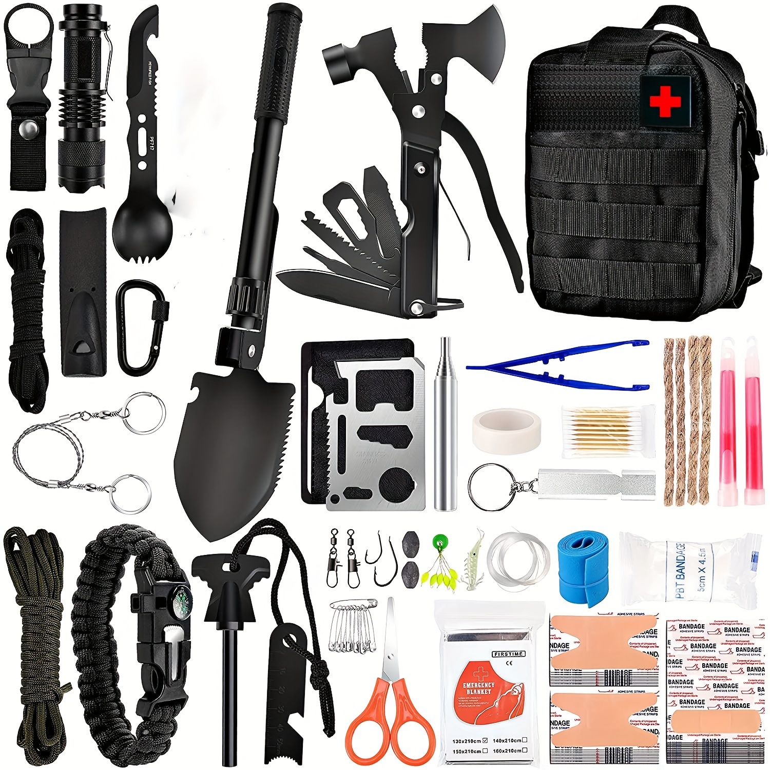 Outdoor Camping Portable Tools Life saving Equipment Sos - Temu