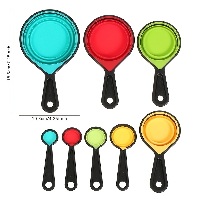 8 Pcs teaspoon Magnetic Measuring Spoons Multifunctional Tablespoon Teaspoon