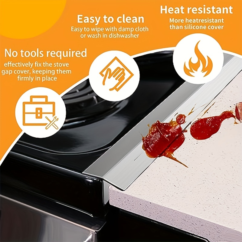 2pcs Silicone Stove Covers Heat Resistant Oven - Temu