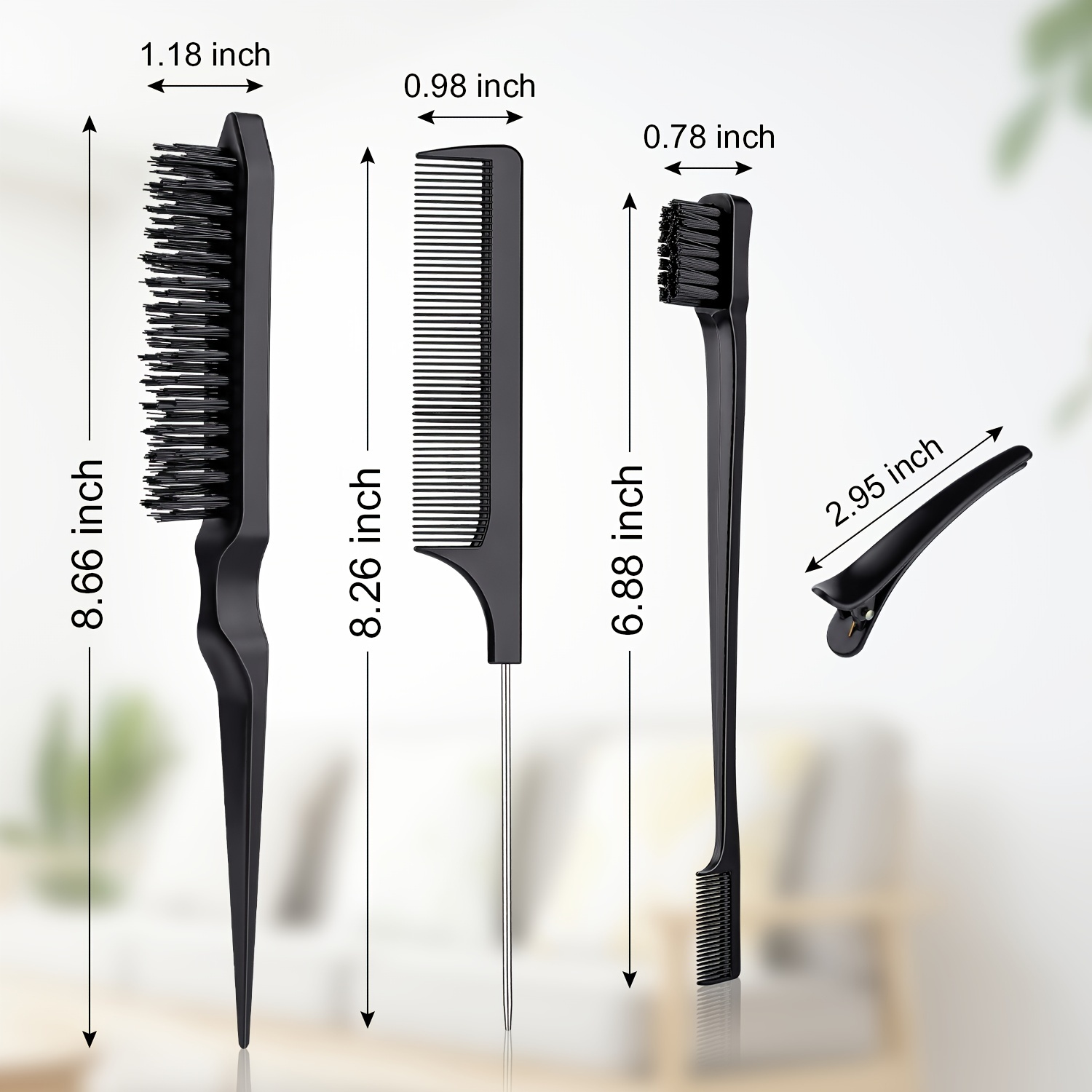 Amazon.com : Styling Hair Comb 11PCS Professional Styling Comb Set for  Women Men, Rat Tail Combs Wide Tooth Comb for Curly Hair, Salon Combs for  Women Parting Comb Set for All Hair