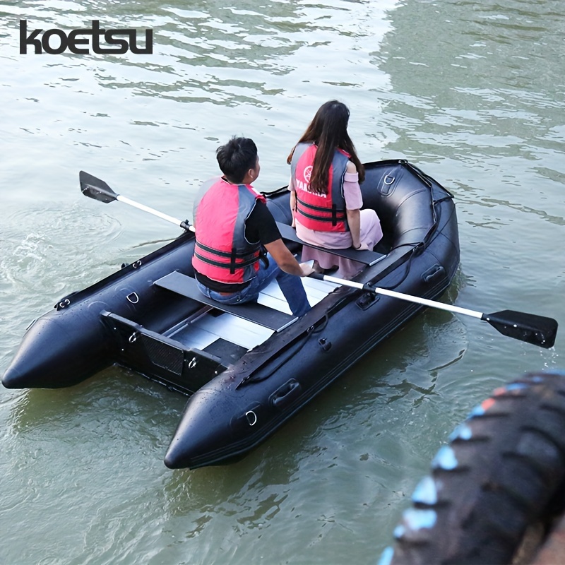 rubber pontoon boats kayak 2 person fishing boat with motor - AliExpress