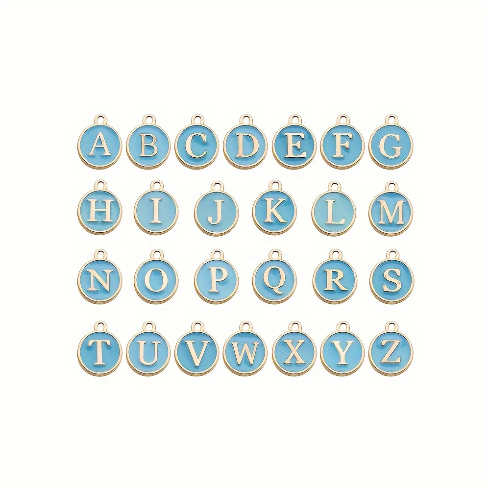 Cute Alloy English Letter Pendant A z Alphabet Charms Diy - Temu United ...