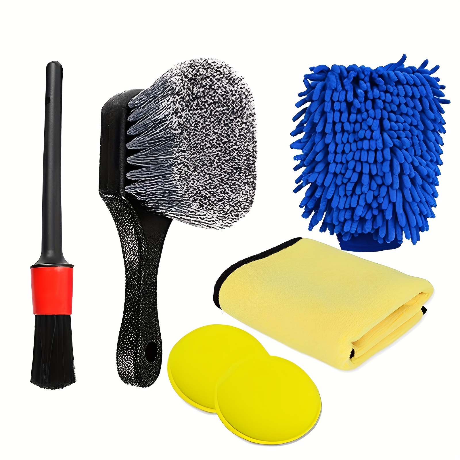 Car Tire Brush Car Wash Tire Cleaning Brush Car Wash Brush - Temu