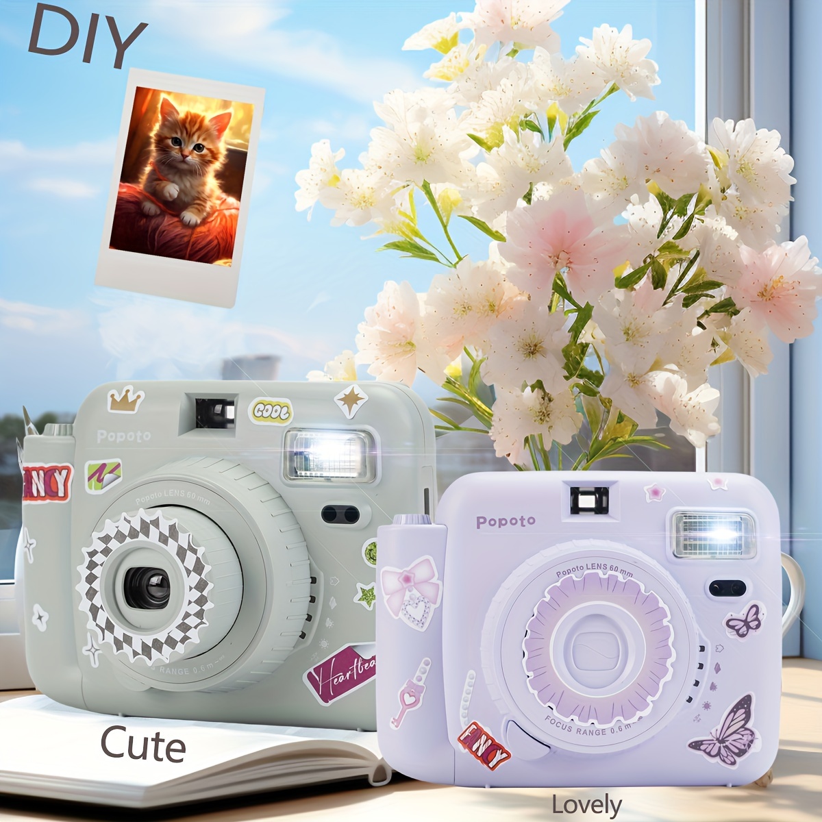 New Instant Mini Camera Suitable Fujifilm Instax Mini - Temu