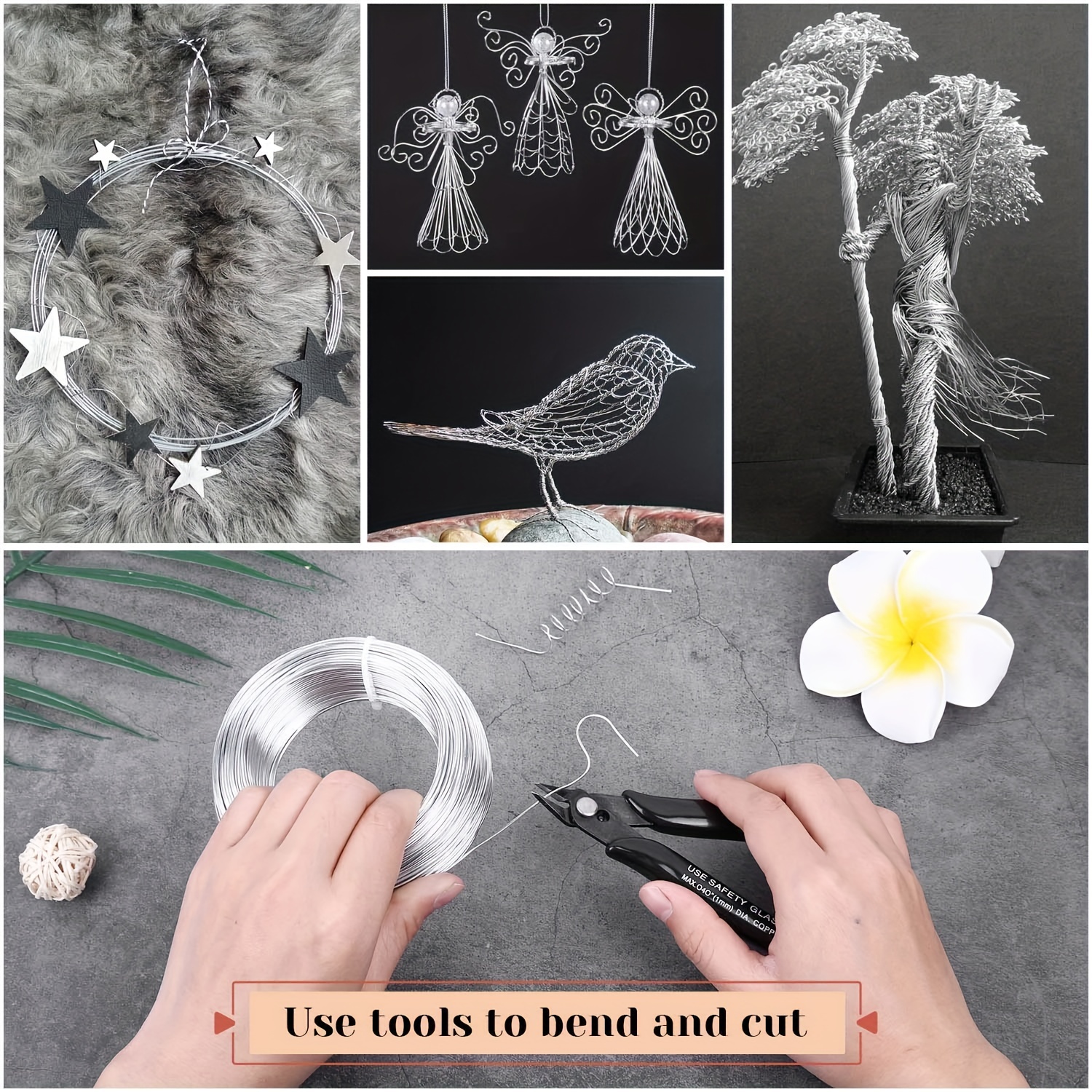 Craft Wire, Jewelry Craft Wire Soft For Ornaments For DIY Handicrafts For  Small Accessories