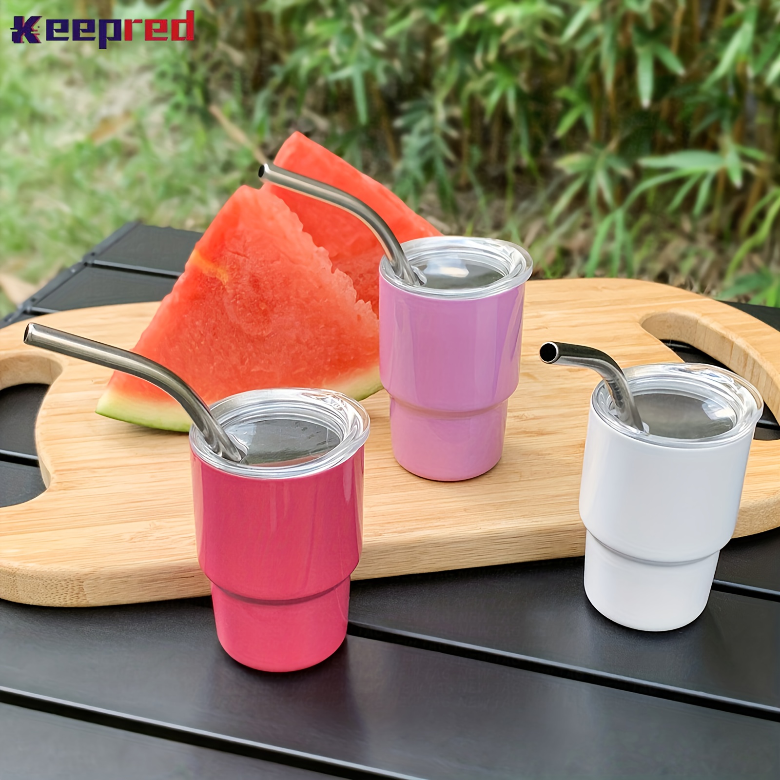 304 Stainless Steel Cute Small Coffee Cup With Lid Portable - Temu