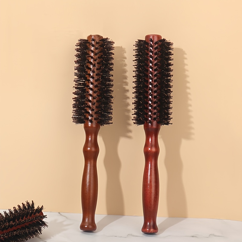 Buona qualità spazzola per capelli pettine arricciatura spazzole per  capelli ferro ceramico resistente alle alte temperature rotondo