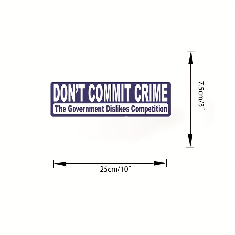 TEMU Avoid Illegal Activities, As The Authorities Are Not . This Vinyl Sticker Is Perfect For Vehicles, Laptops, And More, Showcasing With Its Design
