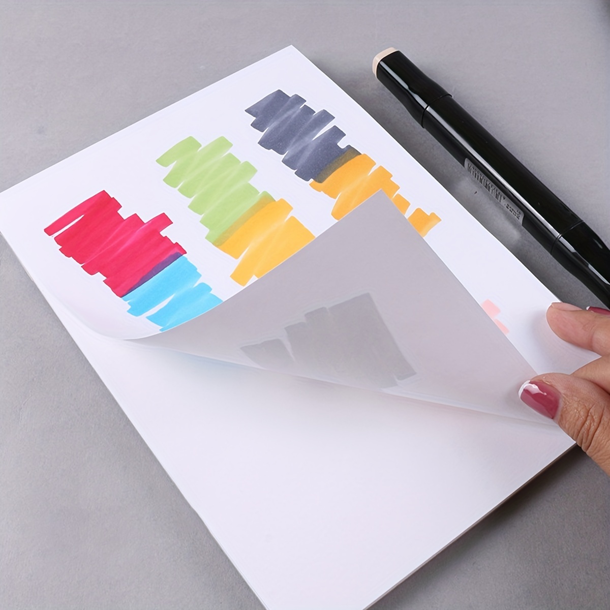 Art Paper Marker Pads A5 Letters Mixed Media Paper Pad Art - Temu