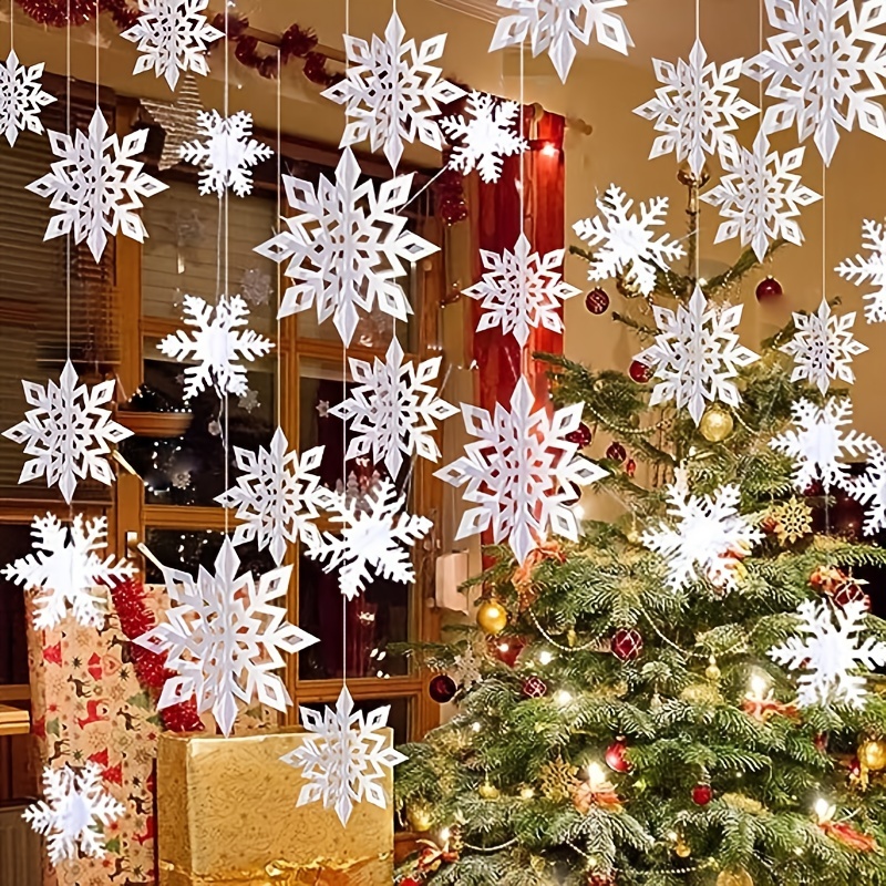 Hanging Paper Snowflake, Large | Closet & Botts