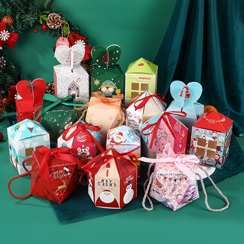 Christmas Eve Gift Box Christmas Decoration Navidad - Temu