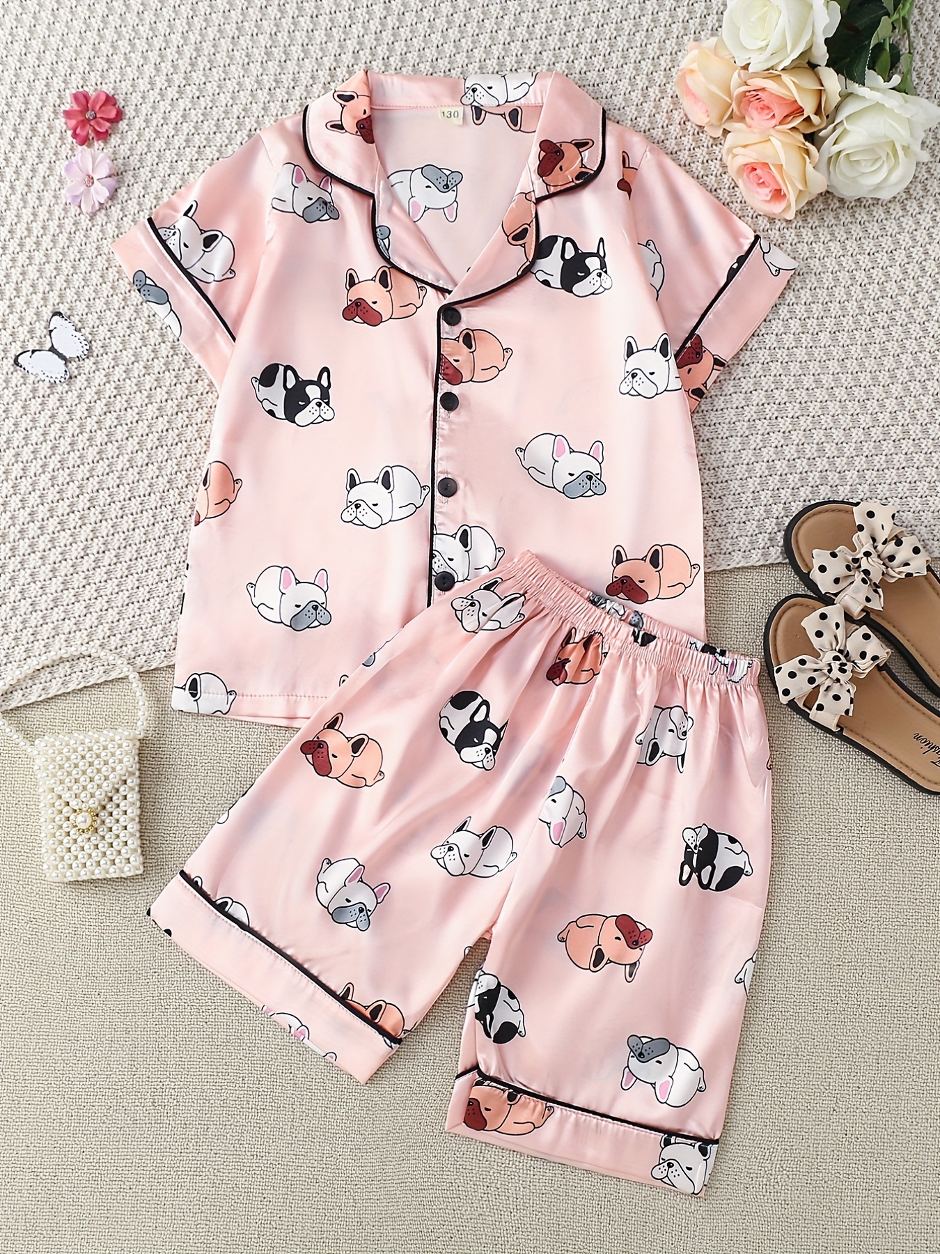 Girls Dog Pajamas Temu