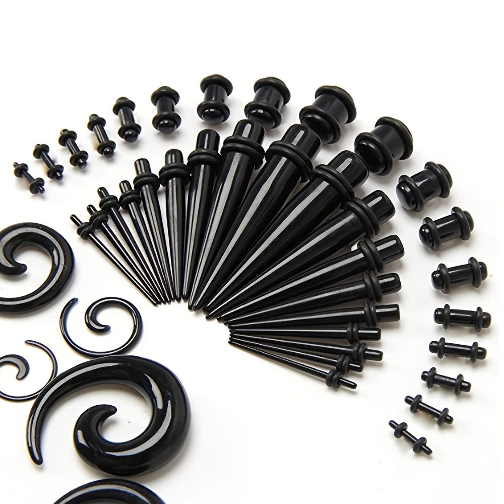 Acrylic Ear Cones Set - 18 36 54pcs Casual Kit