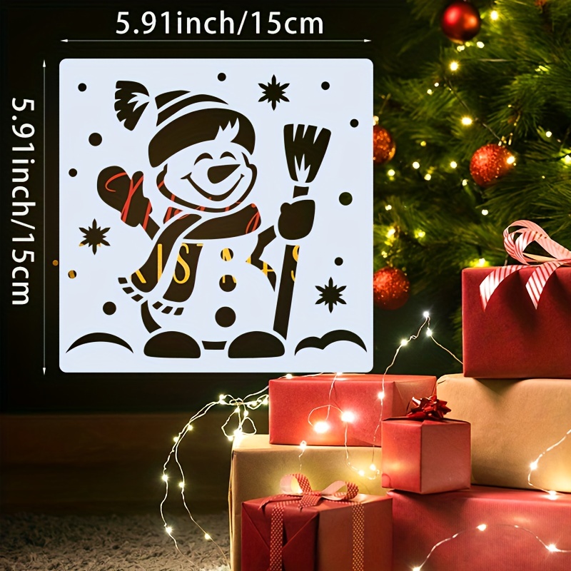 Christmas Stencils: Paint Beautiful Holiday Decorations On - Temu