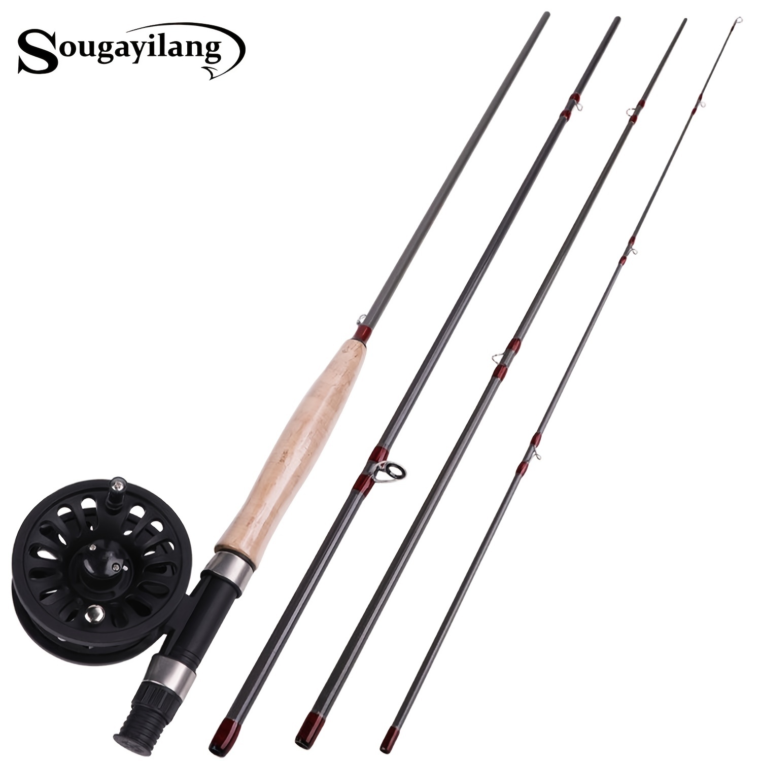 Sougayilang Fly Fishing Rod & Reel Set - Perfect for Anglers Who Want to  Catch More Fish!