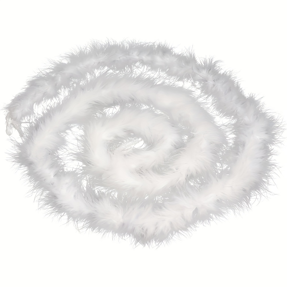 Full and Fluffy Marabou Feather Boa Soft Pastel Rainbow Variety Pack 2 Yard  Lengths - 5pcs 