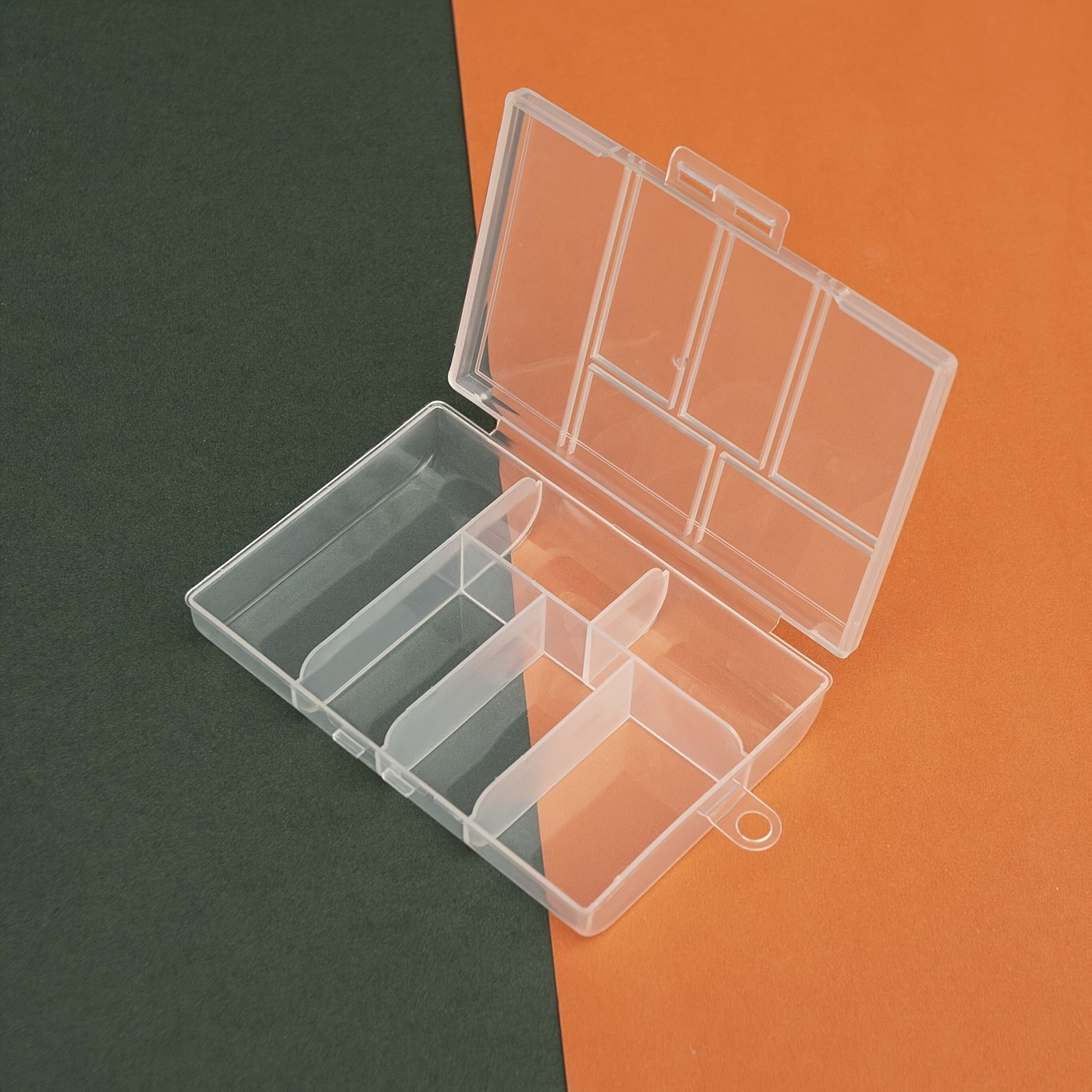 Clear Plastic Storage Box Transparent Bead Storage Container - Temu