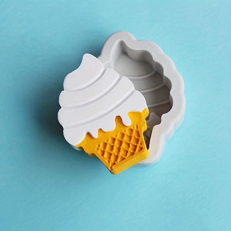 Ice Cream Shaped Chocolate Mold, Simulation Ice Cream Cone