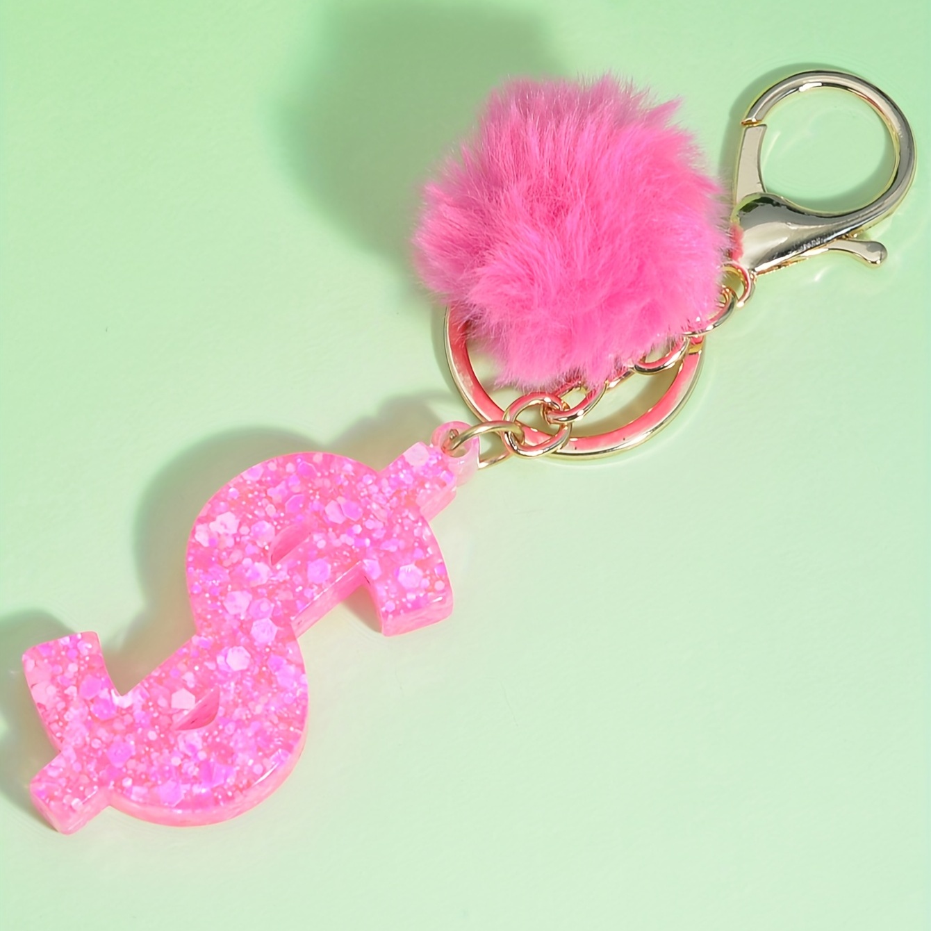 Good Luck Rhinestone Money Bag Keychain For Women And Girls - Cute