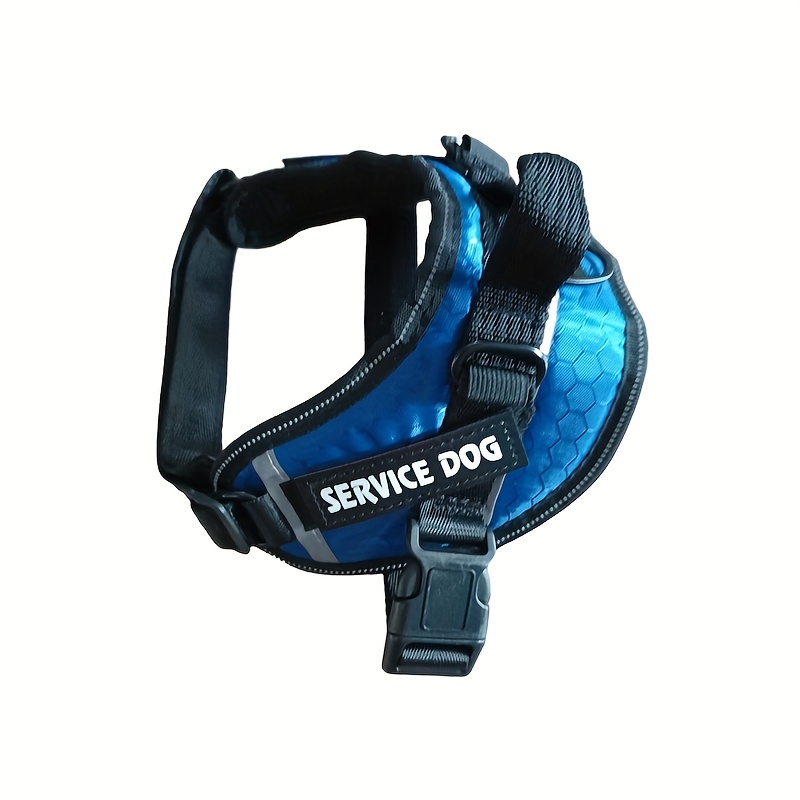 Blue service dog outlet vest