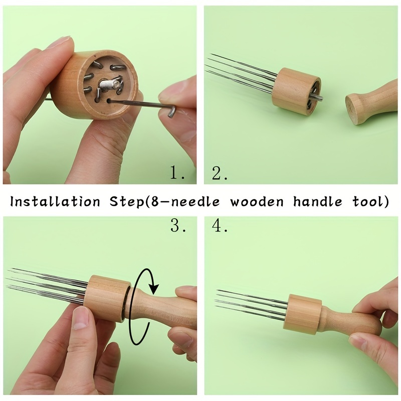 Complete Wool Felting Tool Kit,Needle Felting Supplies Needle