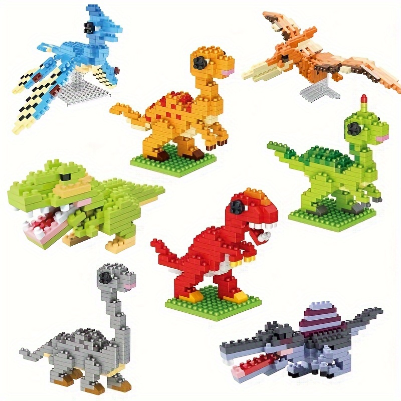 

Creative Dinosaur Building Block Set, Dinosaur Series Game Model, Small Assembled Building Blocks, Diy Educational Festival Gifts, Christmas/halloween/thanksgiving Day Gift