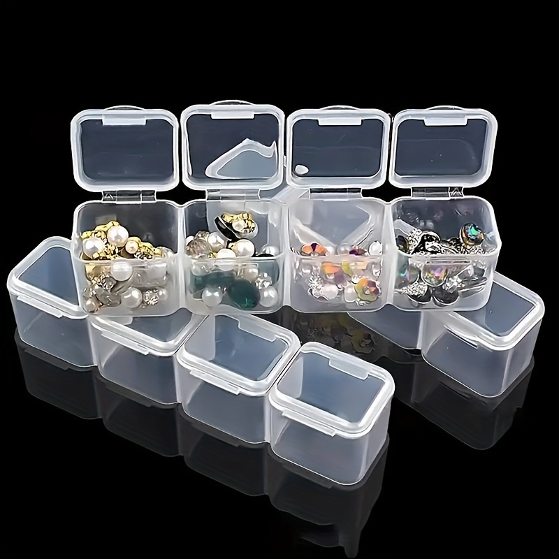 Jewelry Organizer Box Clear Plastic Jewelry Organizer Box - Temu