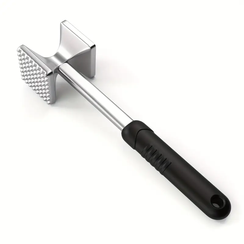 1pc, Meat Hammer, Double-sided Meat Mallet, Metal Meat Pounder, Meat  Tenderizer For Tenderizing Steak, Beef And Fish, Meat Tenderizer Hammer,  Meat Ten