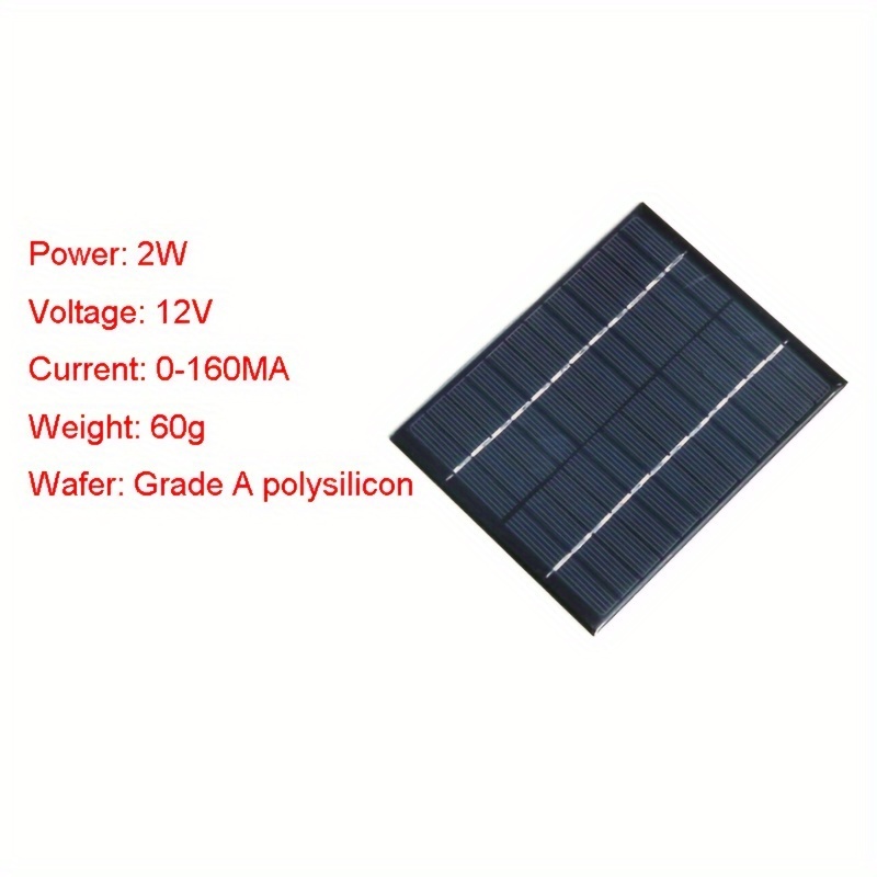 Solarpanel 18V Solar Panel Balkonkraftwerk für Solaranlage
