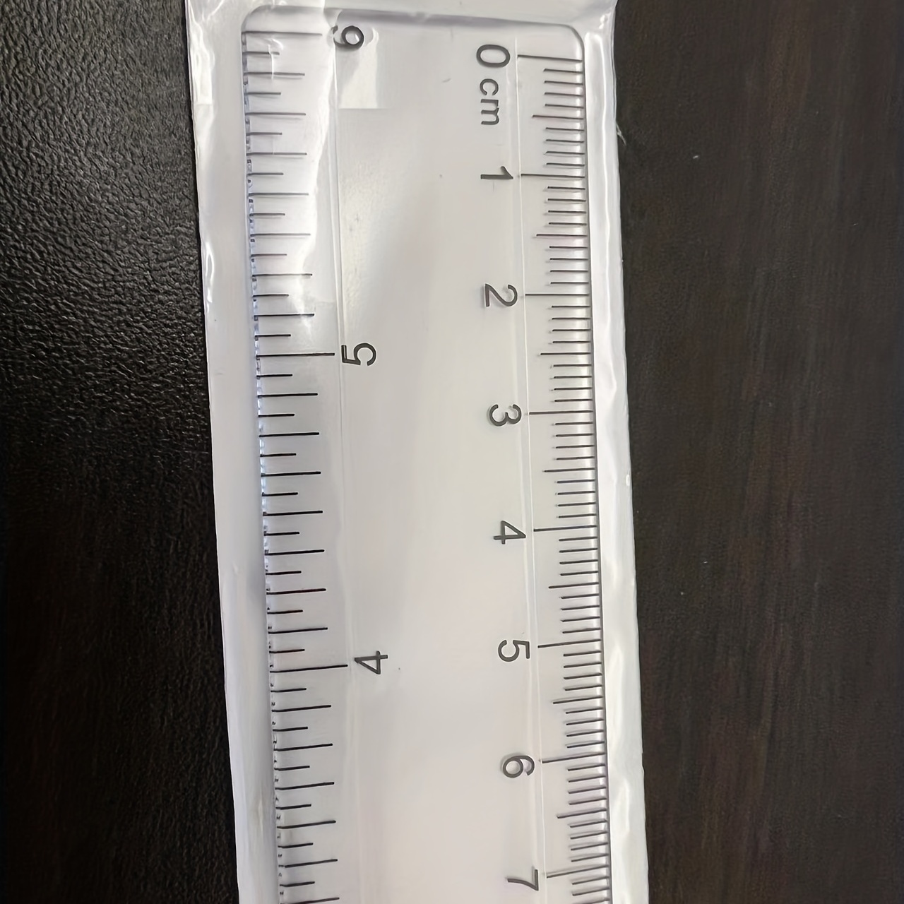 Transparent 30cm Scale Ruler Plastic Straight Ruler
