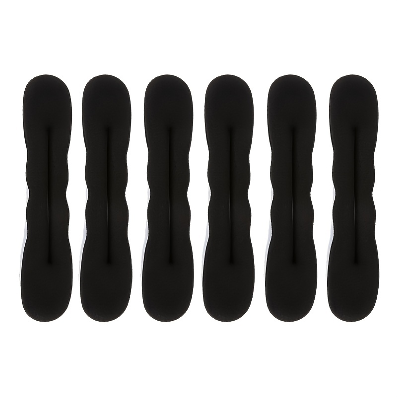 6-12pcs Women's Hair Bun Maker Lazy Bun Clip Magic Hairstyle Foam Sponge Donut Maker Ponytail Bun Maker Twisting Hair Styling Tool Additions
