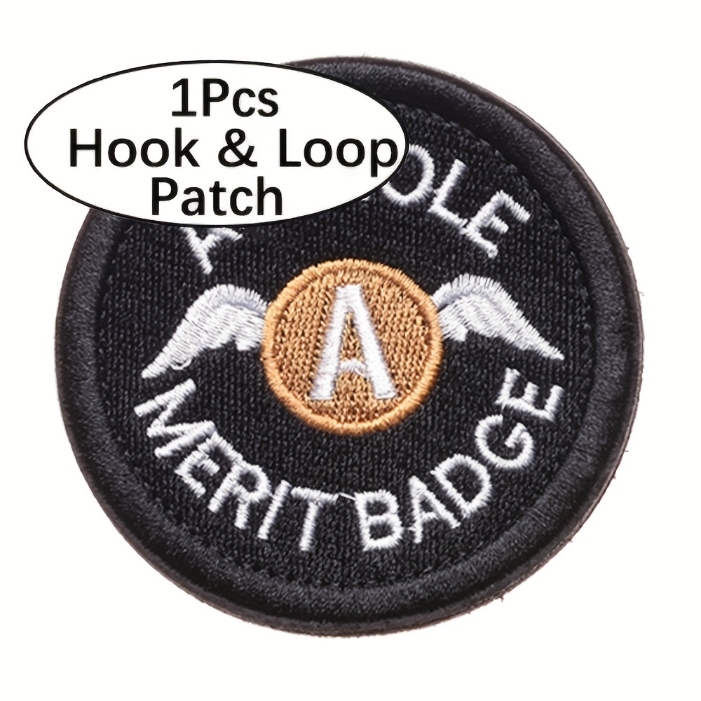 Hook Loop Embroidered Patches Tactical Cool Patches Men - Temu