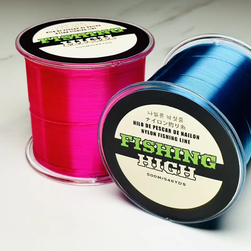 546yd Monofilament Fishing Line Strong Abrasion Resistant - Temu