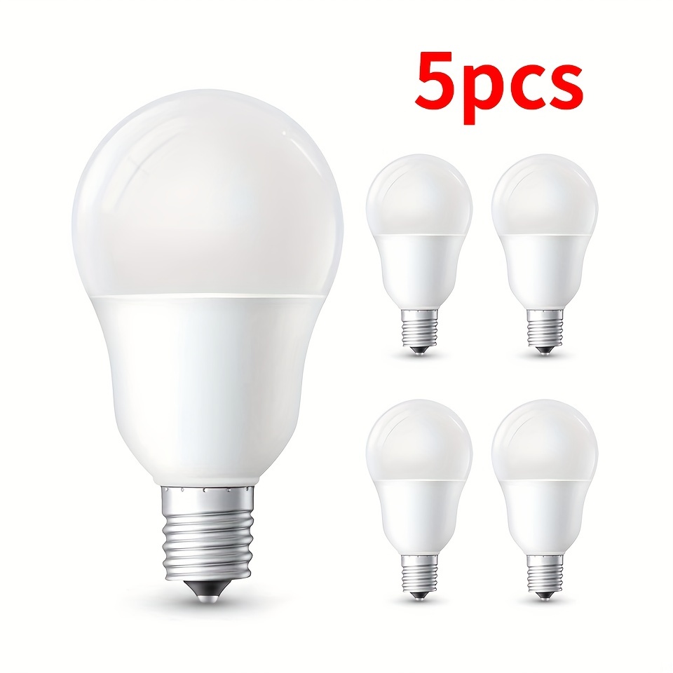 Bombilla LED de candelabro regulable equivalente a 40 W, bombillas de araña  E12 blanco cálido 3000 K, 400 LM, CRI 85+, bombilla B11 tipo B para
