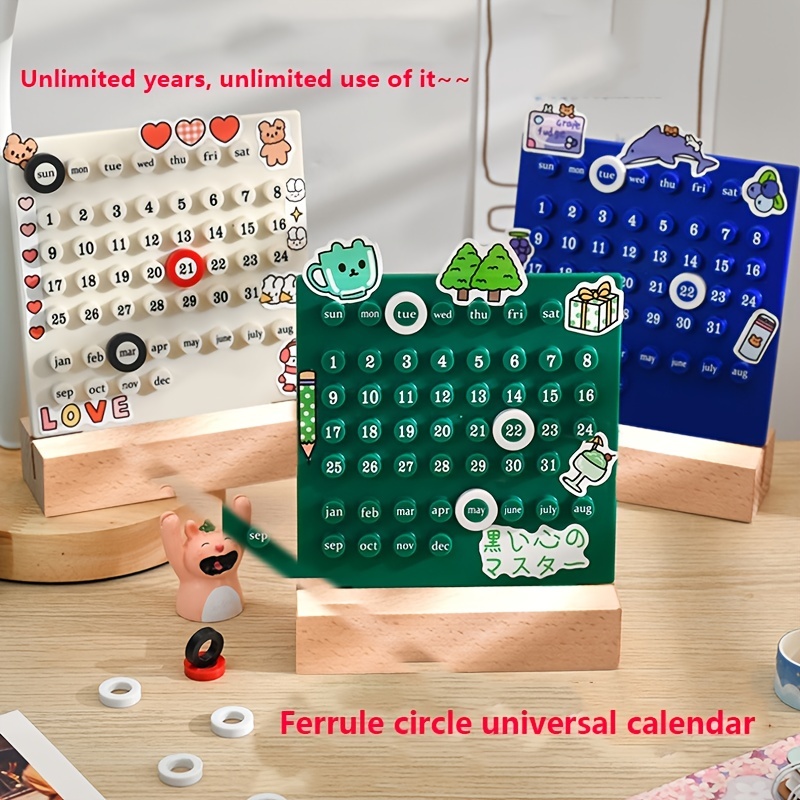 Calendario perpetuo  Unique items products, Tie organization