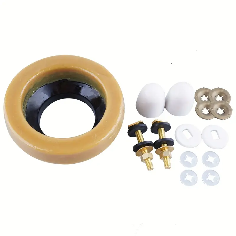 Toilet Wax Ring Kit Toilet Bowl Wax Ring With Brass Closet - Temu