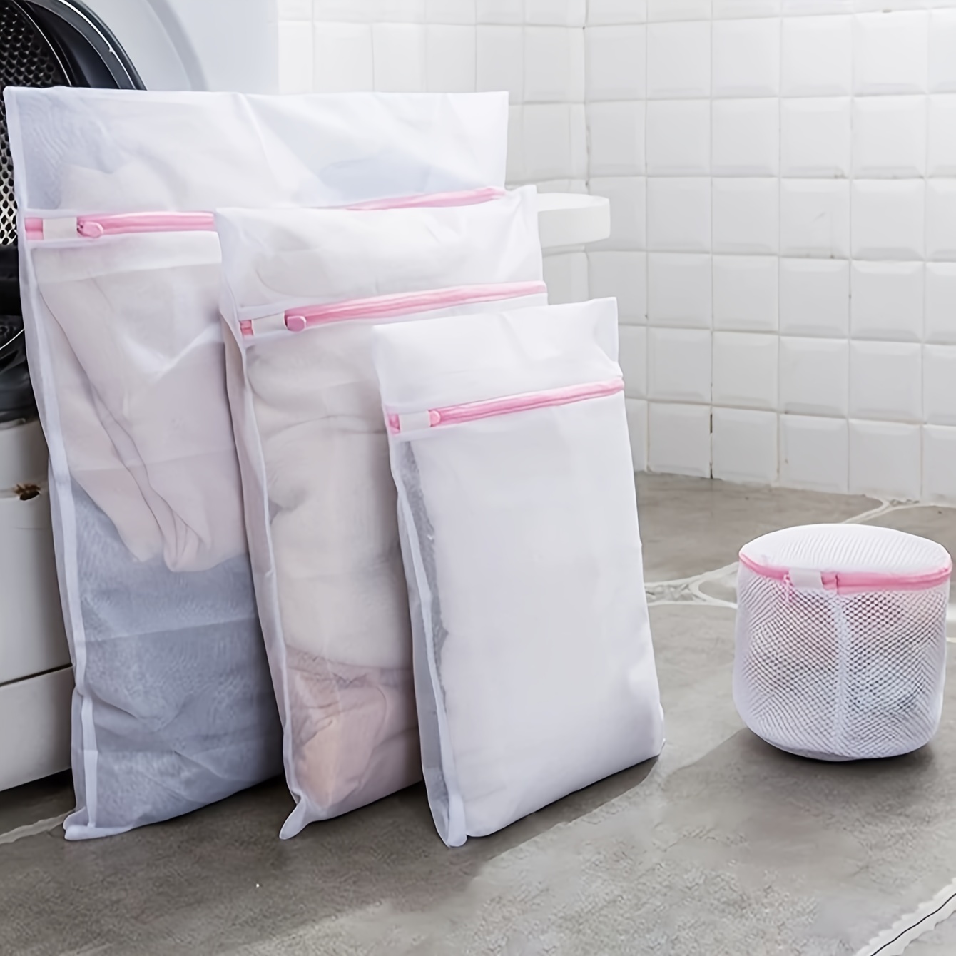 Washing Machine Mesh Net Bags Large Bra Laundry Wash Bags Reusable
