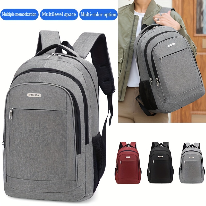 large capacity backpack mens computer backpack travel bag working bag outdoor backpack
