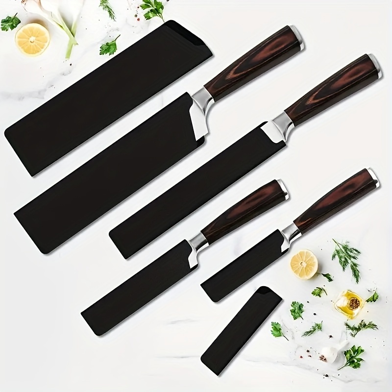 Universal Kitchen Knife Blade Covers, Knife Sheath, Waterproof And