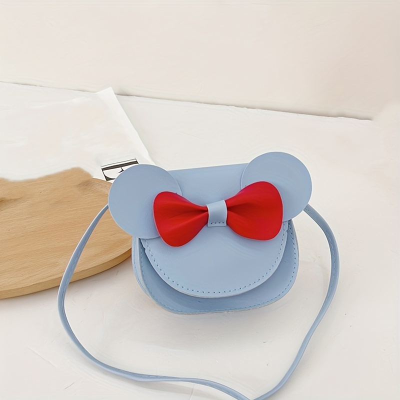 Kids Bow Backpack Messenger Bag Coin Purse Girls Mini Backpack