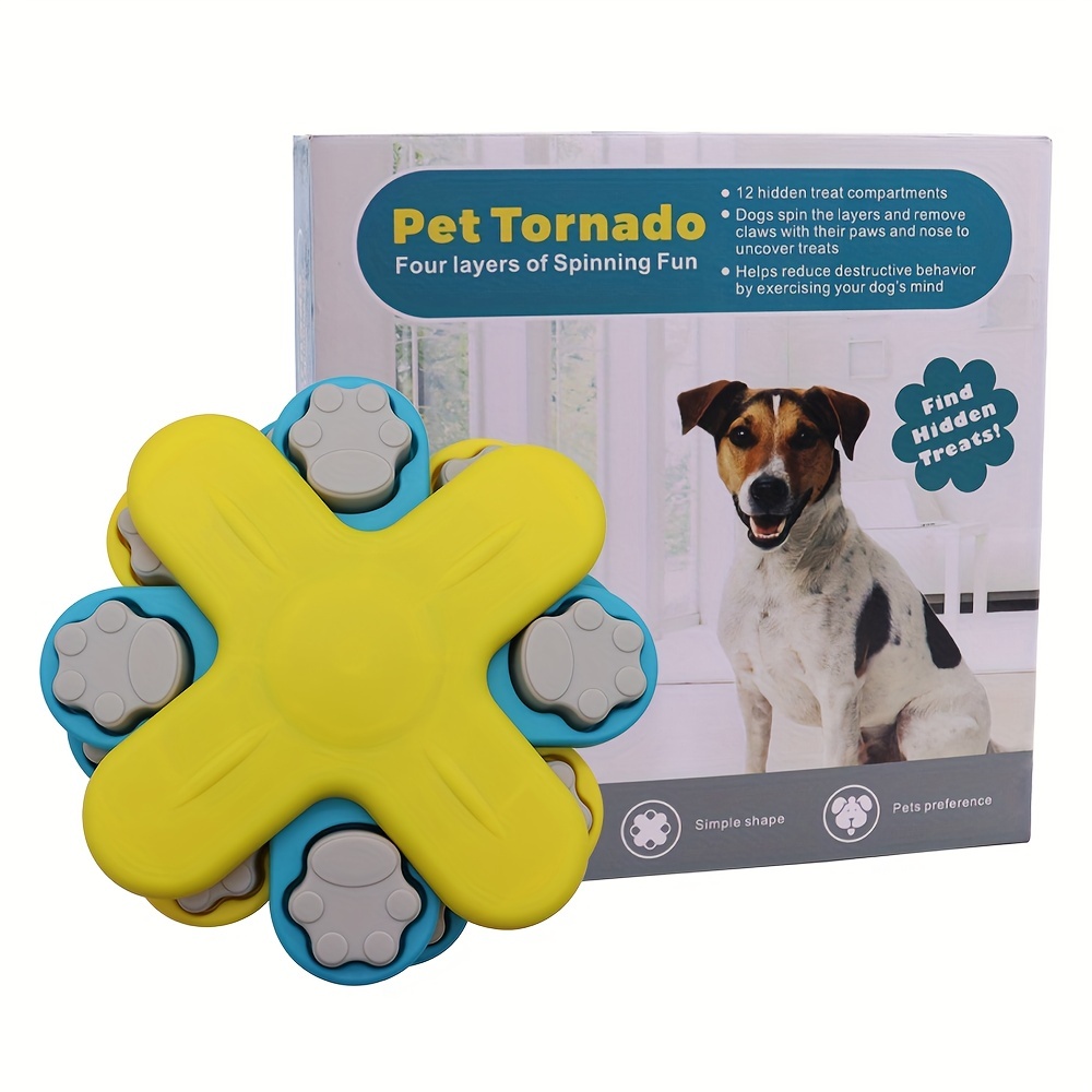 Dog Turntable Toy Slow Food Toy Educational Play Dog Training Toy For Dog  Interactive Supply