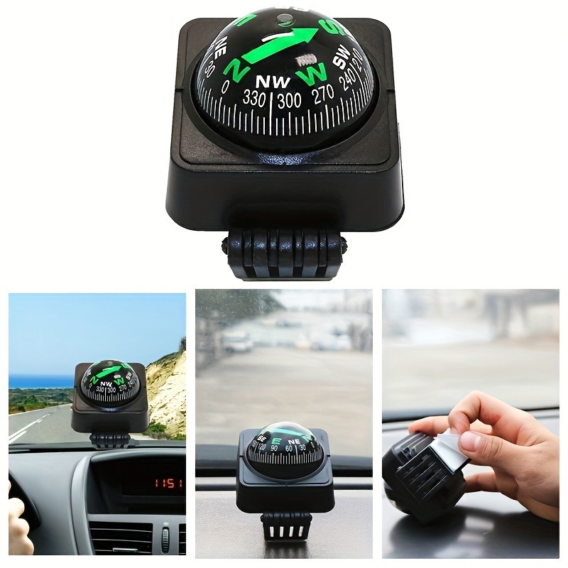 Portable Auto Kompass, Multifunktions-Outdoor Armaturenbrett