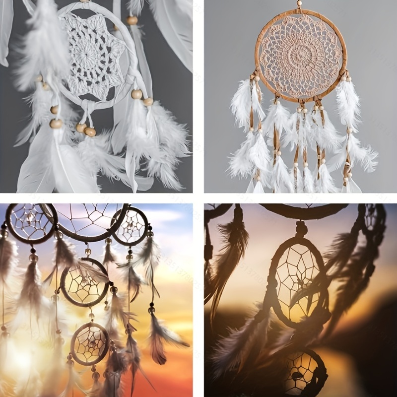 Promotion! Bamboo Floral Hoop Wreath Macrame Craft Dream Catcher Hoops  Rings for DIY Wedding Wreath Decor