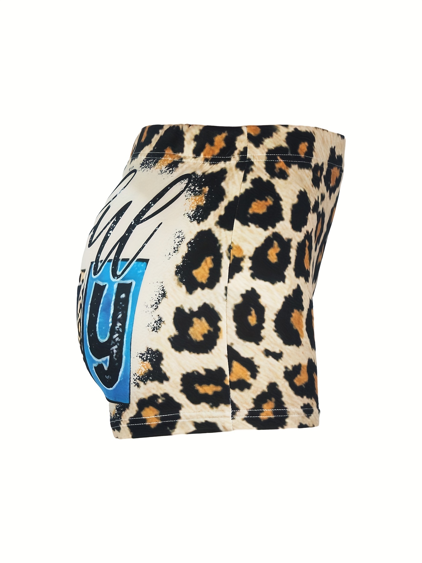 CRAZY Print Skinny Shorts for Women