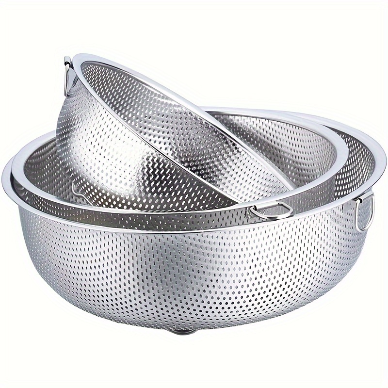 1 Stainless Steel Household Hot Pot Colander, Meat-shabu-shabu Artifact,  Mesh Basket, Noodles, Fried Skewers, Filter Basket