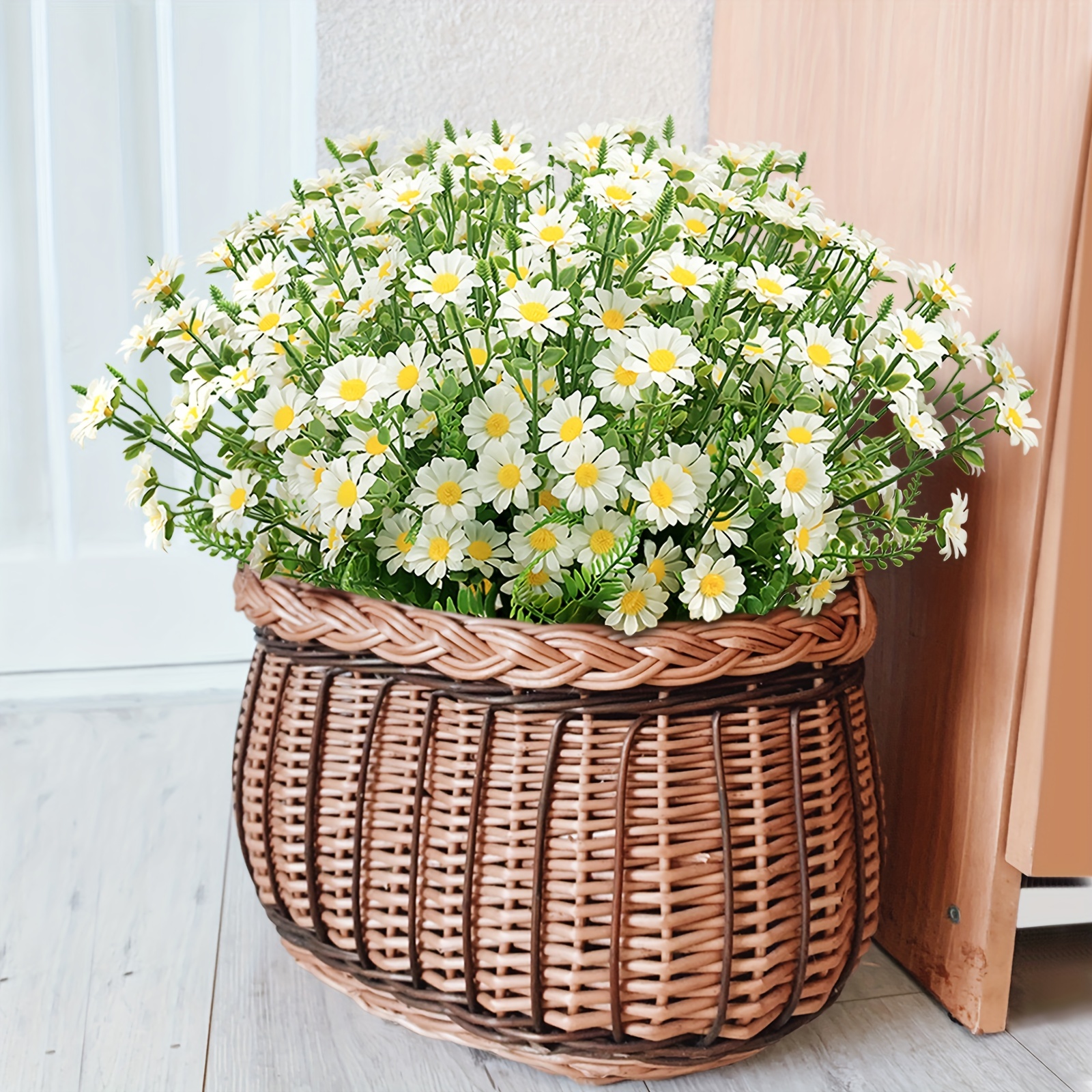 Artificial Daisy Flowers, Indoor Outside Fake Flowers, Small Daisies For  Decoration Hanging Plants No Fade For Garden Porch Window Box Home Wedding  Farmhouse Decor, Room Decor, Home Decor - Temu United Arab