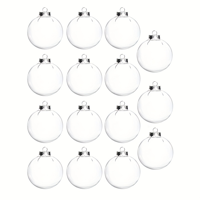 Hollow Ball Fillable Ornament Balls Holiday Ball Ornament - Temu